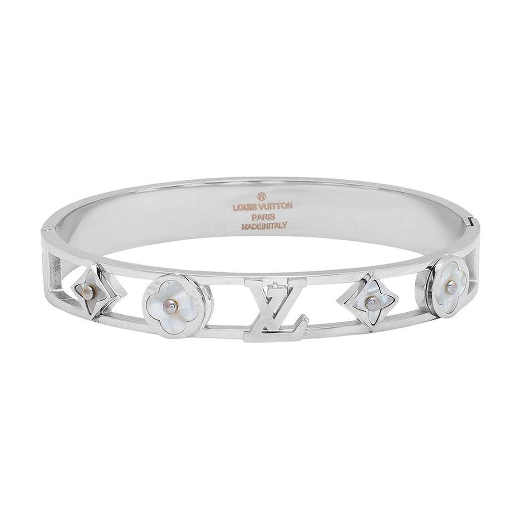 18K Louis Vuitton Crystal Studded Bracelet