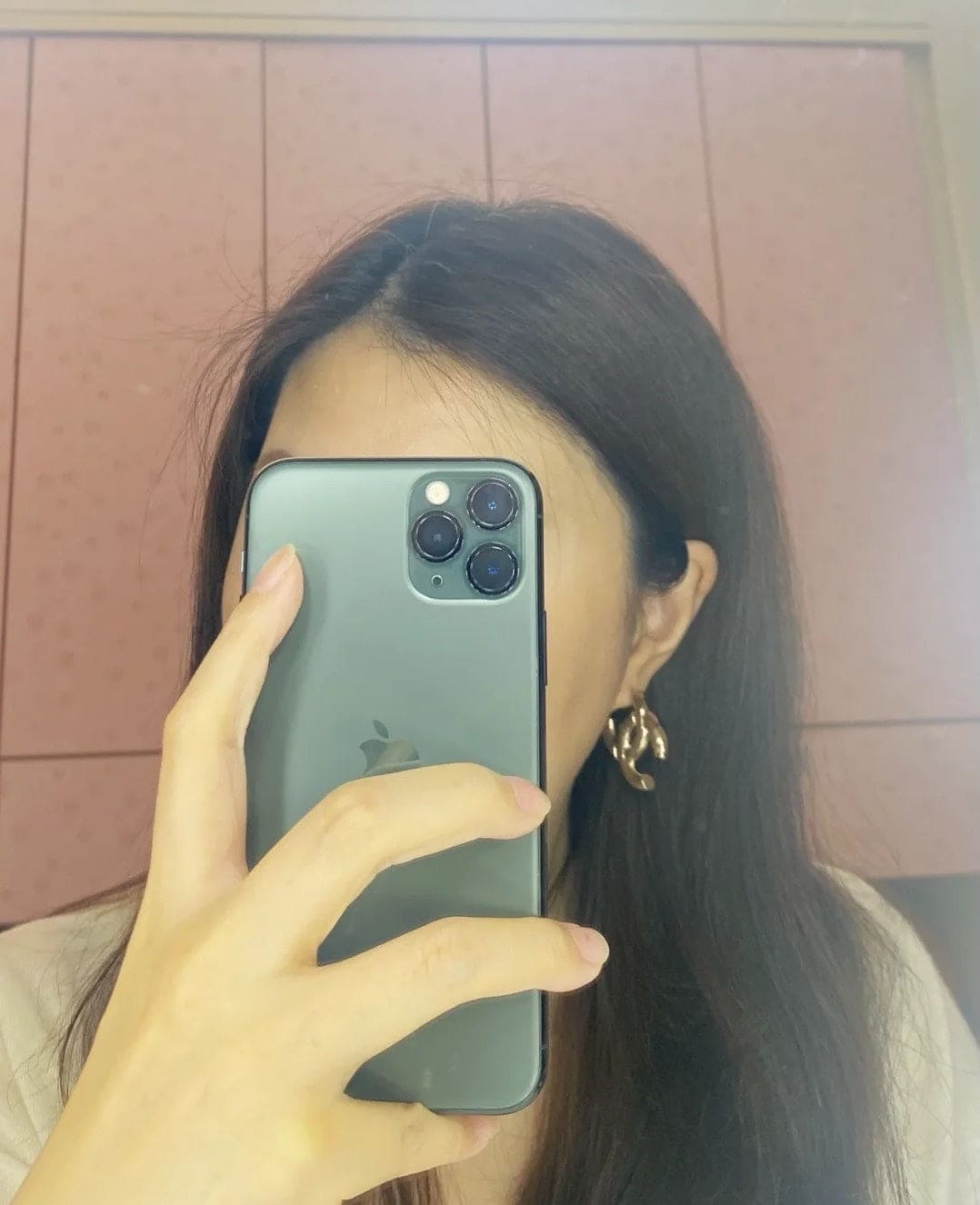 18K  Chanel Gold Earrings