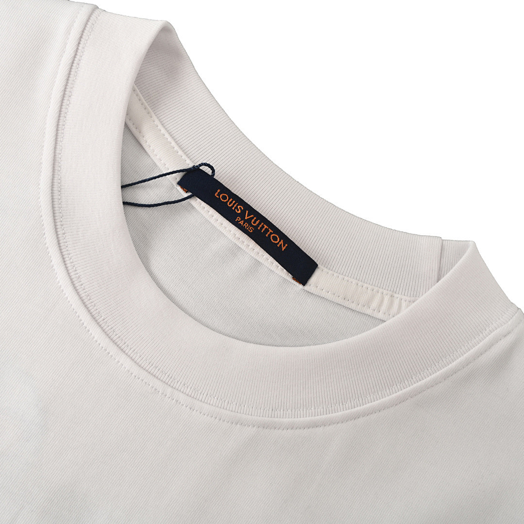 LOUIS VUITTON Bone Logo Short-Sleeve T-Shirt